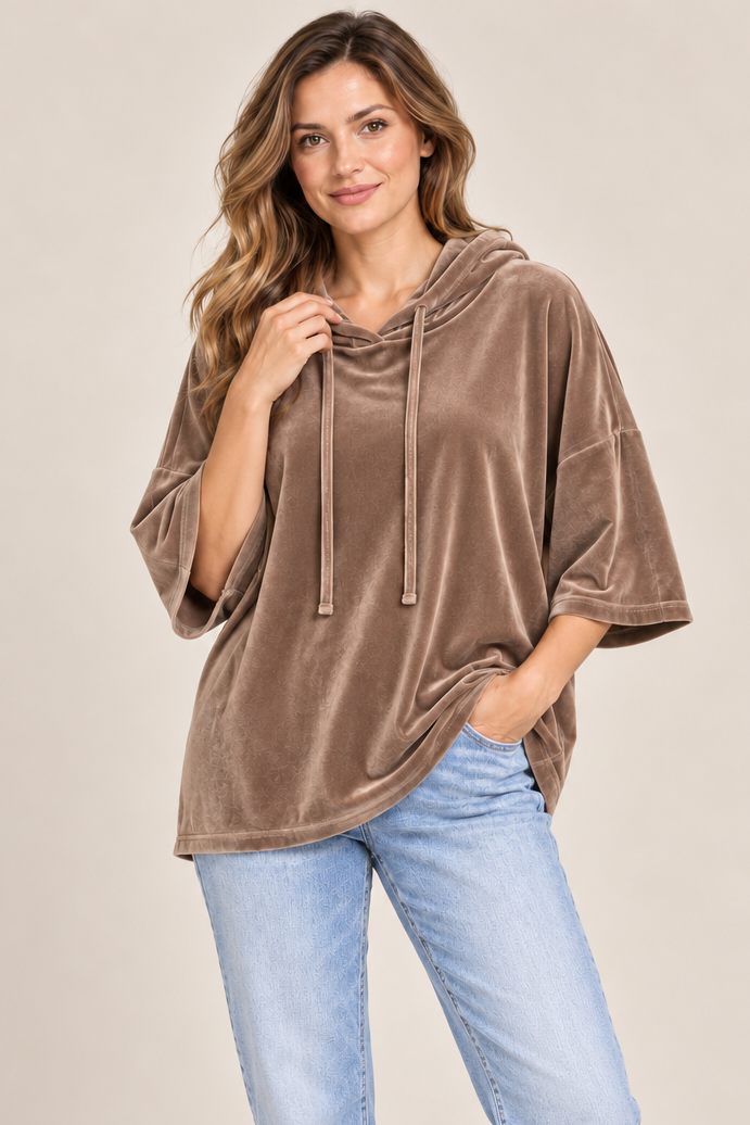 Emese | Voľná oversize mikina s kapucňou